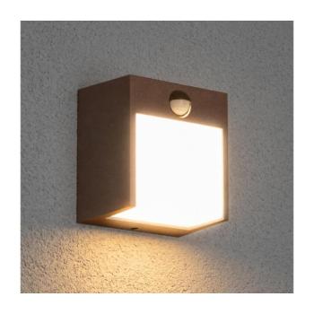 BRILAGI-LED TERNI kültéri fali lámpatest érzékelővel, LED 12 W, 230 V, barna, IP44 WO-HR60421S-OEM-RUST kép