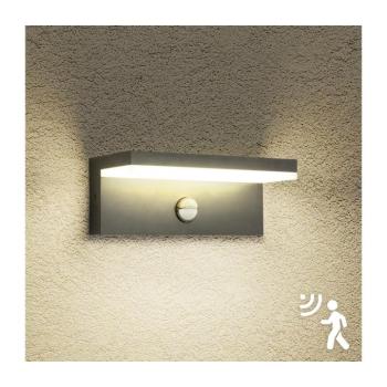 BRILAGI-LED TESSI kültéri fali lámpa érzékelővel LED/10W/230V antracit IP54 BRI369 kép
