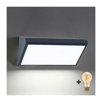 BRILAGI-LED TRIANGLE fali lámpatest 1xE27/6W/230V 2700-6500K IP65 antracit BG1023+AI0599 kép