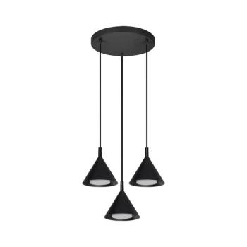 BRILAGI - LED Zsinóros csillár CONE TRIPLE ROUND 3xGX53/15W/230V fekete WO-E14-G11-BLK-OEM kép