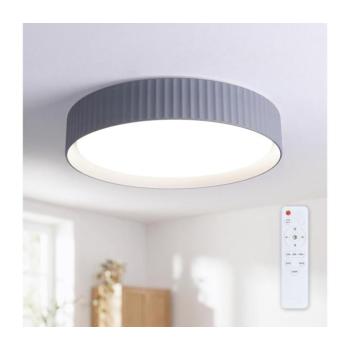 BRILAGI - LUCIA LED dimmelhető mennyezeti lámpatest LED/48W/230V Ø 41 cm szürke + távirányító WO800-OEM39-40 kép