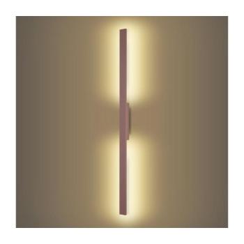 BRILAGI - LUNA kültéri fali LED lámpatest 24W/230V 3000K IP65 100 cm barna CRI 90 BRI819 kép