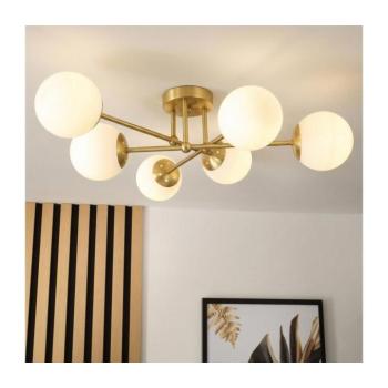 BRILAGI - MALIVA felületre szerelt csillár 6xE14/15W/230V arany/fehér 8590828080480 kép