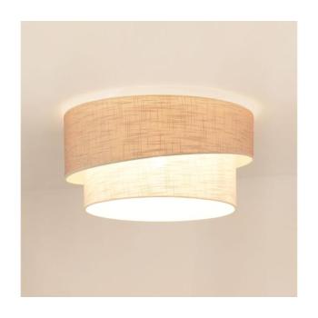 BRILAGI - Mennyezeti lámpa DOVER SHINE 1xE27/15W/230V átm. 50 cm szürke/krémes 608169