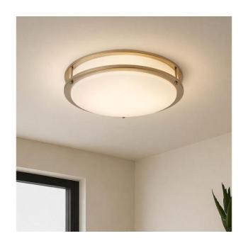 BRILAGI - Mennyezeti lámpa ELARO 4xE27/40W/230V átm. 41 cm arany BRI873 kép