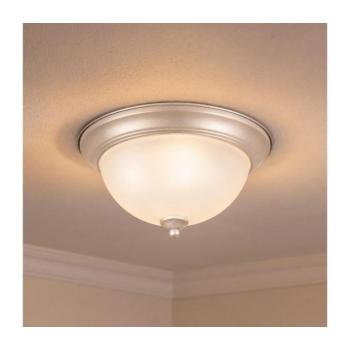 BRILAGI - Mennyezeti lámpa FRESCO 2xE27/40W/230V Ø 28 cm matt króm BRSX6002/2C-6-SN kép