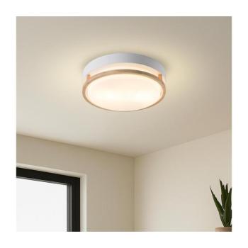 BRILAGI - Mennyezeti lámpa ORINO 2xE27/40W/230V Ø 27 cm fehér/tölgy BRI867 kép