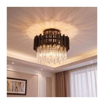 BRILAGI - Mennyezeti lámpa VERVE 4xE14/40W/230V átm. 40 cm fekete BRSL21014B kép