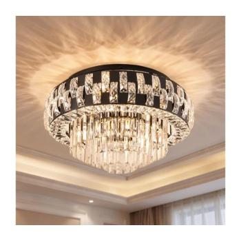 BRILAGI - Mennyezeti lámpatest AURELIA 5xE14/40W/230V átmérő 50 cm fekete BRSL61033B kép