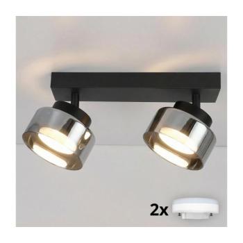 BRILAGI - Mennyezeti spotlámpa AURA LUX 2xGX53/30W/230V fekete/füstszínű WO-OEM-CF-07-BK kép