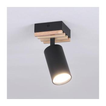 BRILAGI - Mennyezeti spotlámpa SELE WOOD ACOUSTIC 1xGU10/30W/230V fekete/fa WO-OEM-25CF-B01-BK kép