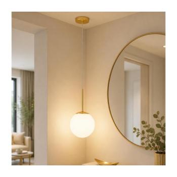 BRILAGI - MILO kábeles függőlámpa 1xE27/60W/230V aranyszínű 62-001B kép