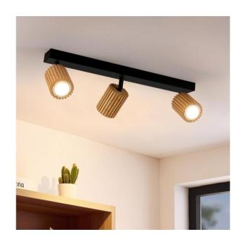 BRILAGI - MODERN WOOD 3xGU10/8W/230V fa/fekete spotlámpa BRI378 kép