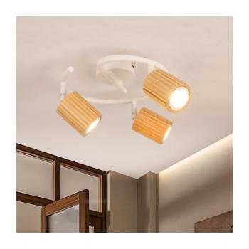 BRILAGI - MODERN WOOD mennyezeti spotlámpa 3xGU10/8W/230V fa/fehér BRI383 kép