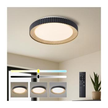 BRILAGI - NEXO LED fényerőszabályozható mennyezeti lámpa 48W/230V 3000-6000K fekete átm. 43 cm + távvezérlő BRI865 kép
