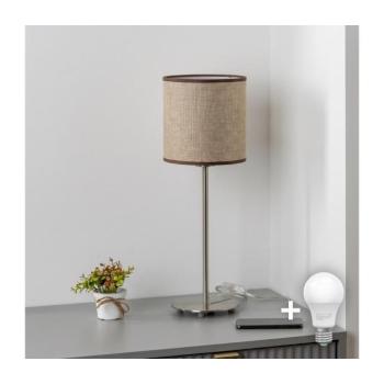 BRILAGI - NUBILA LED asztali lámpa 1xE27/60W/230V barna EG32512+BG1583 kép