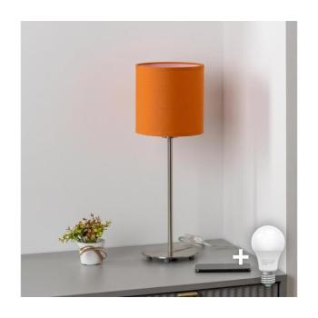 BRILAGI - NUBILA LED asztali lámpa 1xE27/60W/230V, narancssárga EG32512+BG2453 kép