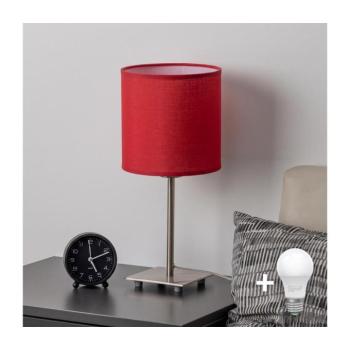 BRILAGI - NUBILA LED asztali lámpa, 1xE27/60W/230V, piros EG32509+BG1578 kép