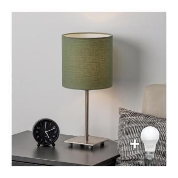 BRILAGI - NUBILA LED asztali lámpa 1xE27/60W/230V zöld EG32509+BG1576 kép