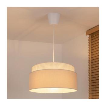 BRILAGI - PADOVA kábelre függesztett csillár 1xE27/60W/230V, átmérő 40 cm, krémszínű 8590828052517 kép