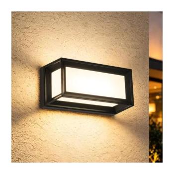 BRILAGI - PARKER LED kültéri fali lámpa érzékelővel LED/12W/230V fekete IP44 BRI773 kép