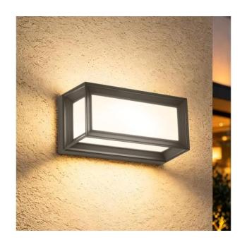 BRILAGI - PARKER LED kültéri fali lámpatest érzékelővel, 12W/230V, antracit, IP44 BRI772 kép