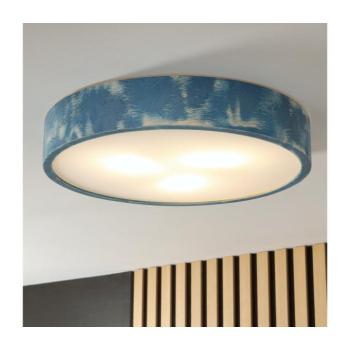 BRILAGI - PINO mennyezeti lámpa 3xE27/15W/230V fenyő/kék átm. 47,5 cm LD-PD-6.3 kép