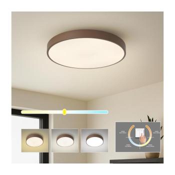 BRILAGI - POOL LED mennyezeti lámpa, 48W, 230V, 3000/4000/6000K, 40 cm, barna BRI688 kép