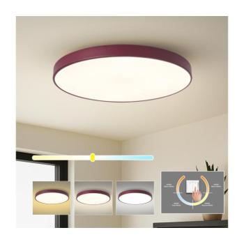 BRILAGI - POOL LED mennyezeti lámpatest, 100 W, 230 V, 3000/4000/6000 K, 80 cm, bordó BRI717 kép
