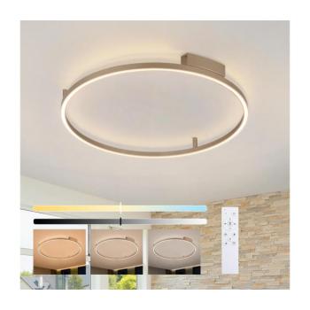 BRILAGI - PORTOFINO LED dimmelhető lámpatest, 60W/230V, átmérő 80 cm, bézs + távirányító BRI918 kép