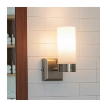 BRILAGI - RAY fürdőszobai fali lámpa 1xE14/40W/230V IP44 7815-BRI kép