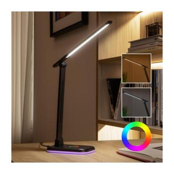 BRILAGI - RGBW LED fényerőszabályozható asztali lámpa MODO LED/7W/5V 3000/4000/6500K fekete 004949 kép