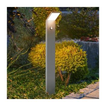 BRILAGI - RIANO LED/8W/230V kültéri lámpa érzékelővel, ezüstszínű, IP65, 80 cm WO-HR60143-800-OEM-SA kép
