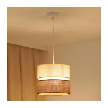 BRILAGI - ROYAL YUTE lógó 1xE27/15W/230V, 25 cm, bézs/krém 609630 kép