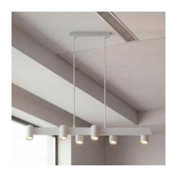 BRILAGI - SELE kábeles csillár 6xGU10/30W/230V fehér WO-SELEP-A02-WHT-OEM kép