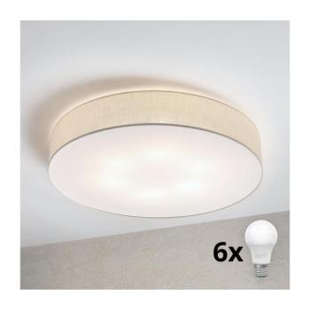 BRILAGI - SIRIJA LED mennyezeti lámpatest 6xE27/15W/230V átm. 80 cm krémszínű 8590828019503