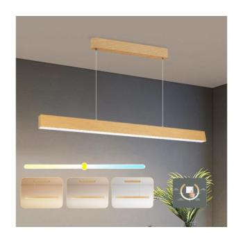 BRILAGI - SLEEKLINE kábeles LED függőlámpa LED/40W/230V 3000/4500/6000K tölgy dekor BRI360 kép