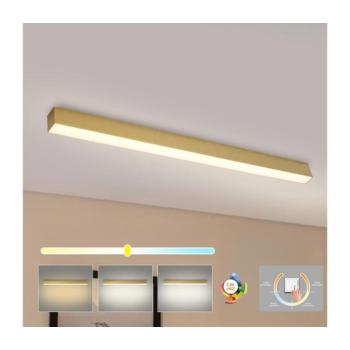BRILAGI - SLEEKLINE LED/40W/230V fürdőszobai mennyezeti lámpa, arany, IP44 BRI474 kép