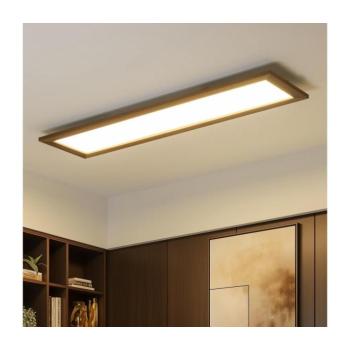 BRILAGI - SLIMFRAME WOOD LED fényerőszabályozható lámpatest 58W/230V 124x34 cm + távirányító BG1548+EG99428 kép