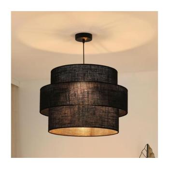 BRILAGI - SPACE YUTE lógó 1xE27/15W/230V, 50 cm, fekete 609173 kép