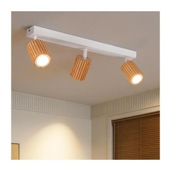 BRILAGI - Spotlámpa MODERN WOOD 3xGU10/8W/230V fa/fehér BRI386 kép