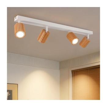 BRILAGI - Spotlámpa MODERN WOOD 4xGU10/8W/230V fa/fehér BRI387 kép