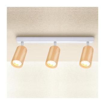 BRILAGI - Spotlámpa SELE 3xGU10/30W/230V fehér/tölgy dekor WO-Z3-B-OEM kép