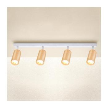 BRILAGI - Spotlámpa SELE 4xGU10/30W/230V fehér/tölgy dekor WO-Z4-B-OEM kép