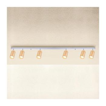 BRILAGI - Spotlámpa SELE 6xGU10/30W/230V fehér/tölgy dekor WO-Z5-B-OEM kép