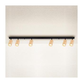 BRILAGI - Spotlámpa SELE 6xGU10/30W/230V fekete/tölgy dekor WO-Z5-A-OEM kép