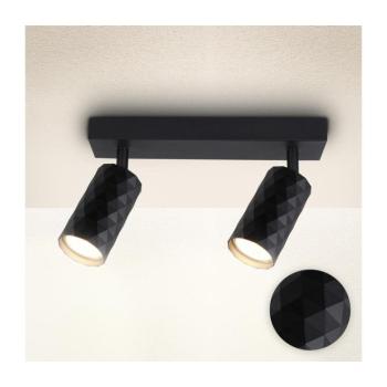 BRILAGI - Spotlámpa SELE DIAMANT 2xGU10/30W/230V fekete WO-DIA2-BLK kép