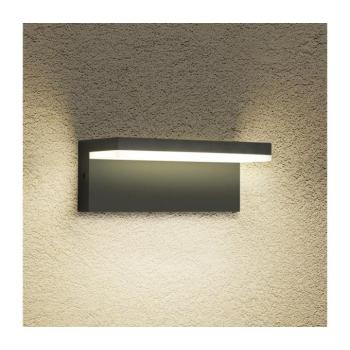 BRILAGI - TESSI LED/10W/230V fekete kültéri fali lámpatest IP54 BRI366 kép