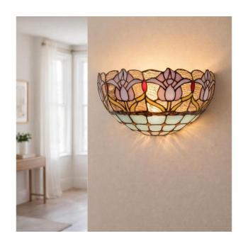 BRILAGI - Tiffany stílusú falilámpa LORAS 1xE14/40W/230V 63011 kép