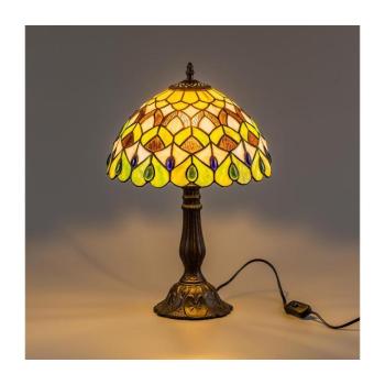BRILAGI - Tiffany-stílusú ólomüveg asztali lámpa MARGARET 1xE27/40W/230V 63062 kép